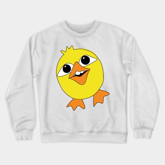 Ducky Crewneck Sweatshirt by kaileyryan